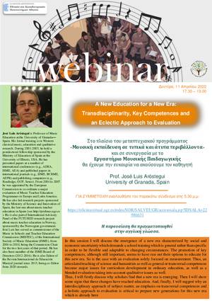 Seminar with Professor José Luis Aróstegui